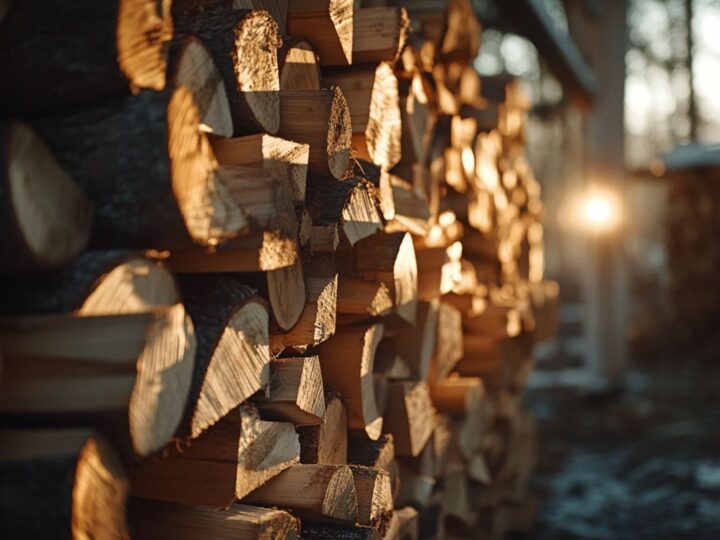 Types de bois de chauffage à 40 euros le stère et leurs caractéristiques