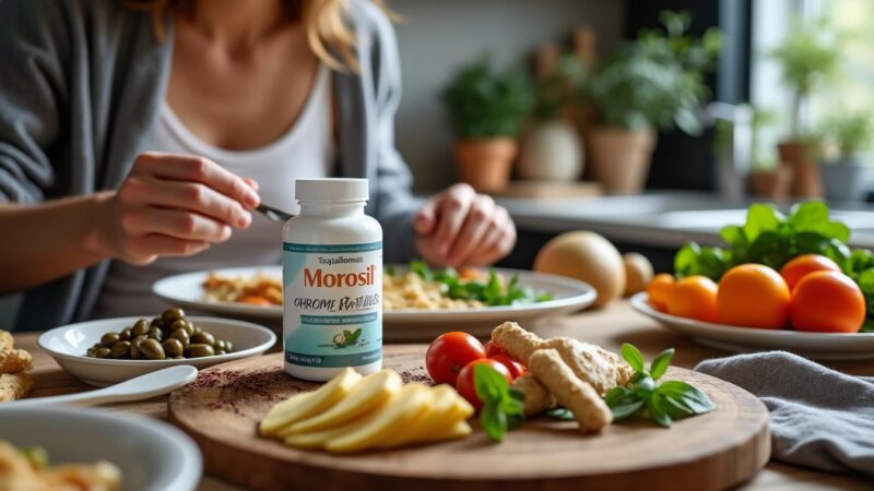 Comment intégrer Morosil et Chrome : colline pastille dans votre alimentation