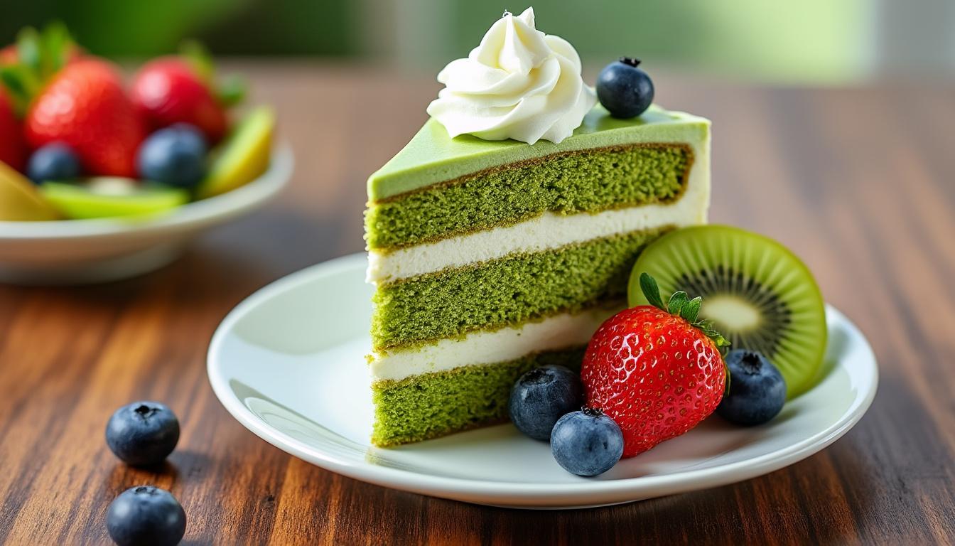 découvrez notre gâteau au yaourt et thé matcha, un dessert équilibré et savoureux qui allie douceur et bien-être. parfait pour les amateurs de recettes saines, ce gâteau léger et aérien saura ravir vos papilles tout en vous apportant des bienfaits. à essayer absolument !