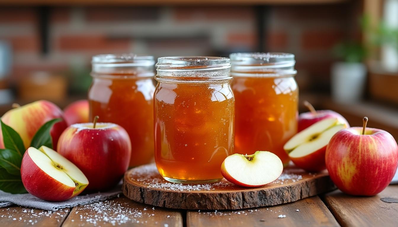 découvrez notre recette de confiture de pomme, un incontournable revisité avec des saveurs modernes et audacieuses. apprenez à préparer cette délicieuse gourmandise qui allie tradition et innovation, parfaite pour vos tartines ou comme ingrédients dans vos desserts.