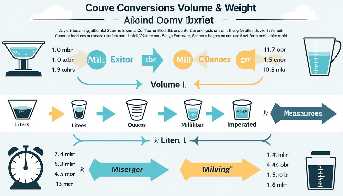 découvrez les astuces essentielles pour convertir 300 ml en grammes avec exactitude. apprenez les méthodes pratiques et les conseils utiles pour vous assurer que vos mesures sont toujours précises, que ce soit pour la cuisine, la chimie ou d'autres applications. ne laissez plus le doute vous freiner dans vos réalisations!