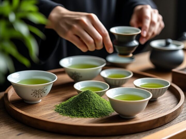 Pourquoi choisir le thé vert japonais moulu très finement pour vos cérémonies