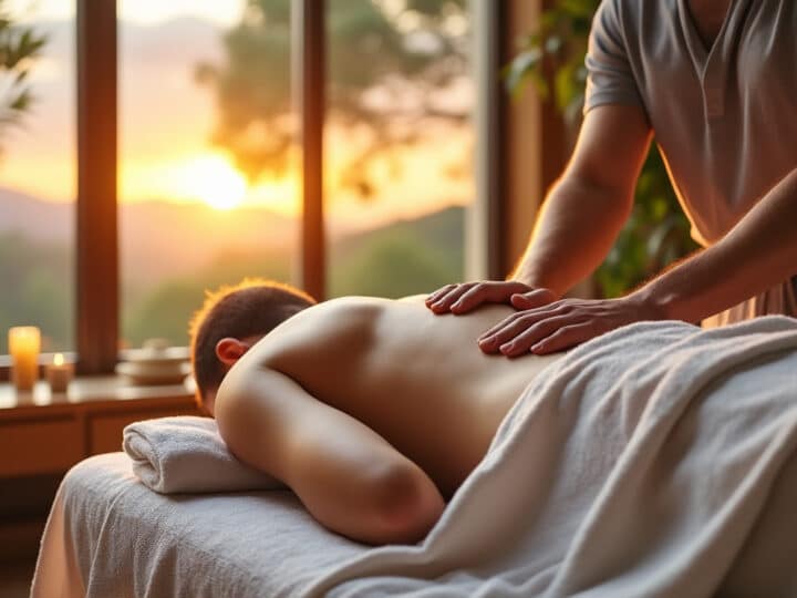 Les bienfaits santé du massage minute chez Joël Savatofski
