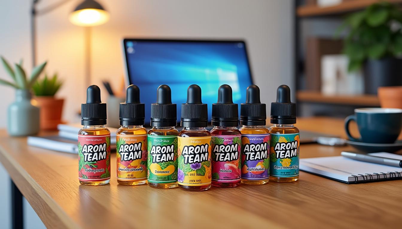 découvrez arom-team, votre boutique française spécialisée dans les arômes diy pour cigarette électronique. profitez d’une large sélection de saveurs pour personnaliser votre vape et vivez une expérience unique !