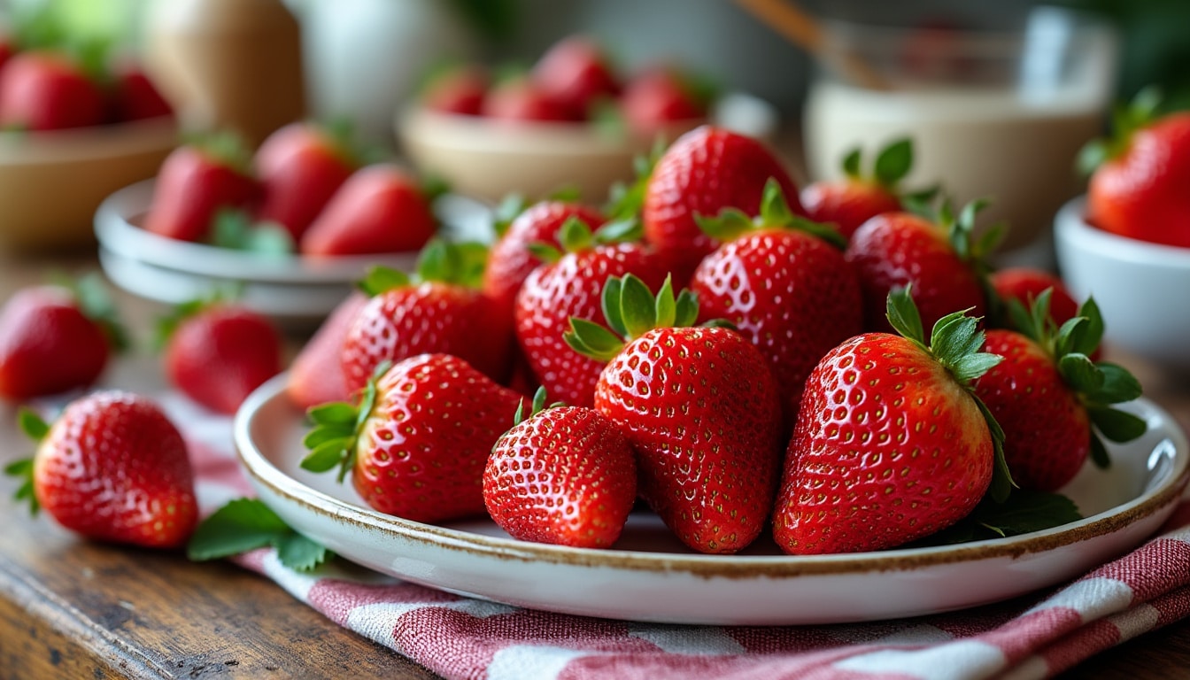 Quelle est la quantité de fraises par personne idéale pour un dessert réussi ?