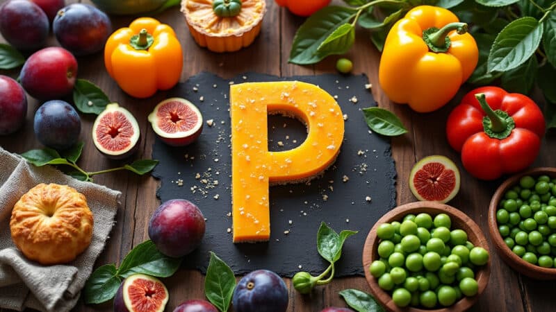 Aliment en P : Liste des aliments commençant par P pour une cuisine inventive