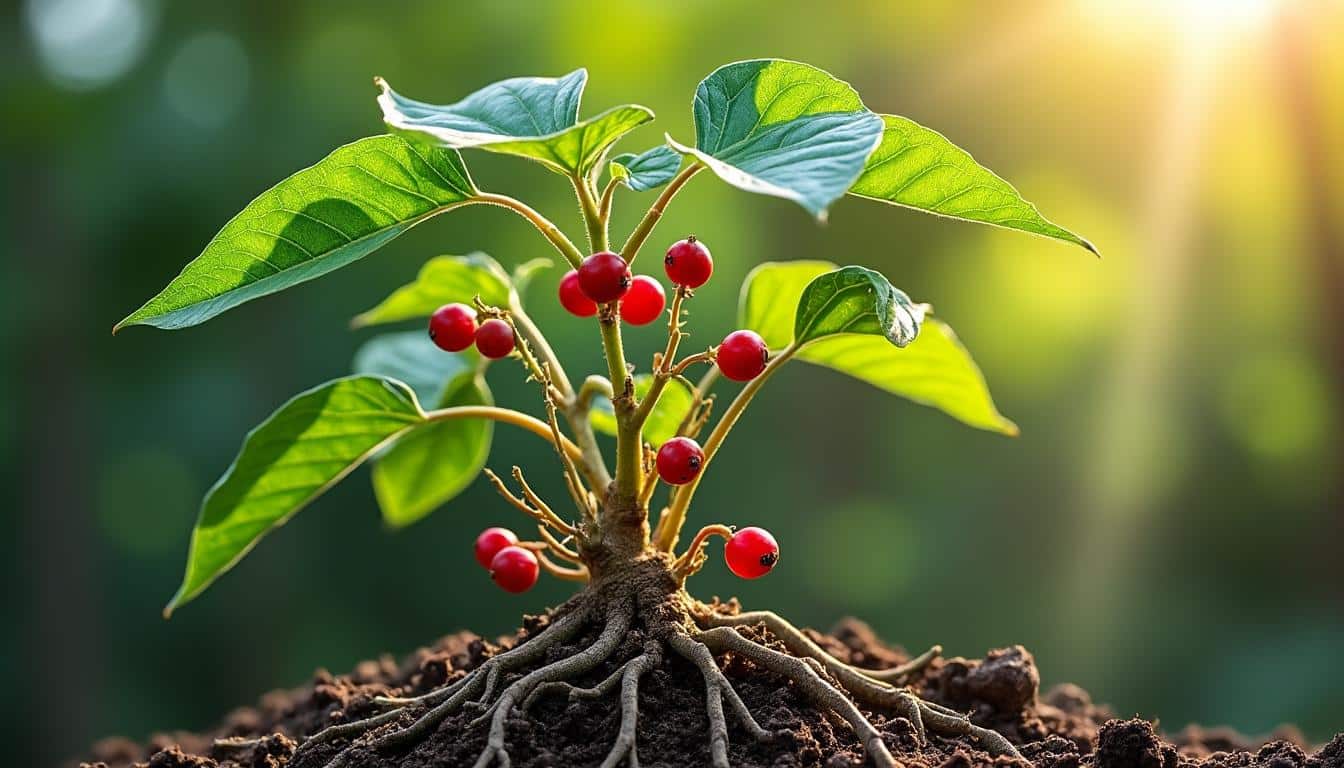découvrez comment l'ashwagandha, plante adaptogène millénaire, peut aider à équilibrer votre humeur, réduire le stress et améliorer votre bien-être quotidien.