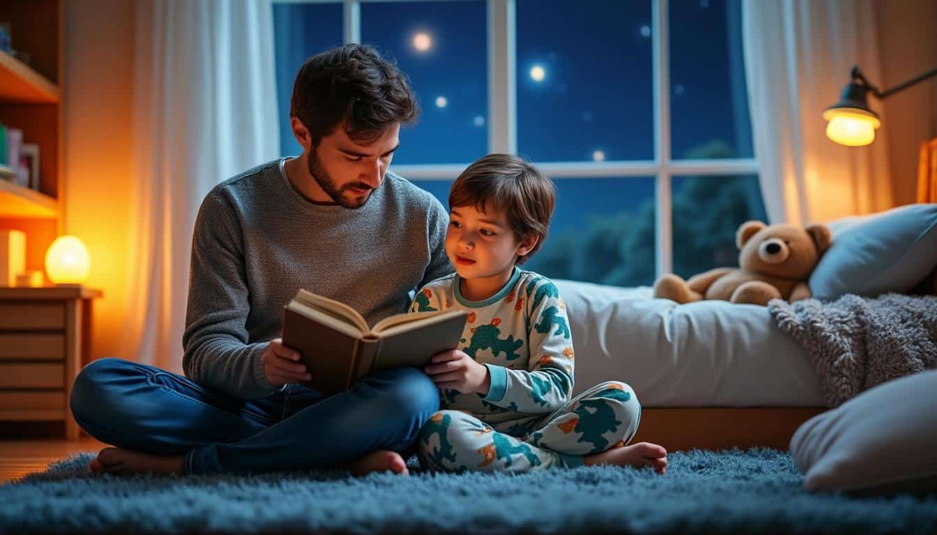 découvrez des rituels apaisants pour aider votre enfant de 3 ans à surmonter l'angoisse de séparation au coucher et favoriser un endormissement serein.