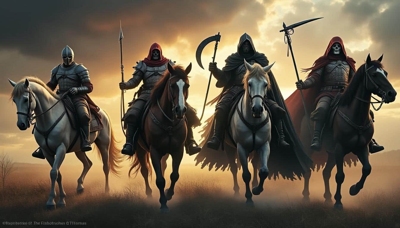 Décryptage des messages cachés derrière les 4 cavaliers de l&rsquo;apocalypse