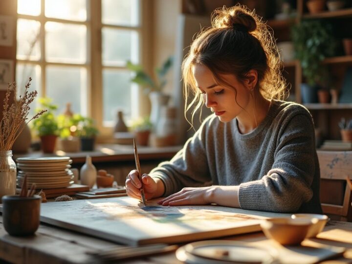 L&rsquo;art est un refuge face à la vie : un guide pour trouver la paix intérieure