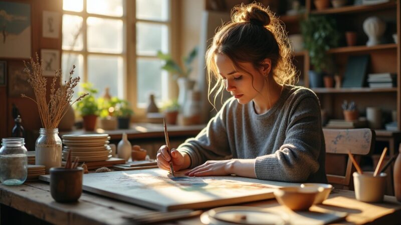 L&rsquo;art est un refuge face à la vie : un guide pour trouver la paix intérieure