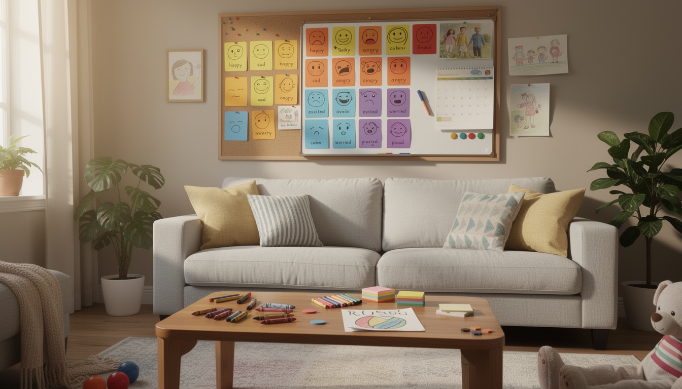 découvrez 5 méthodes créatives pour utiliser un tableau des émotions à imprimer et renforcer la communication émotionnelle au sein de votre famille.