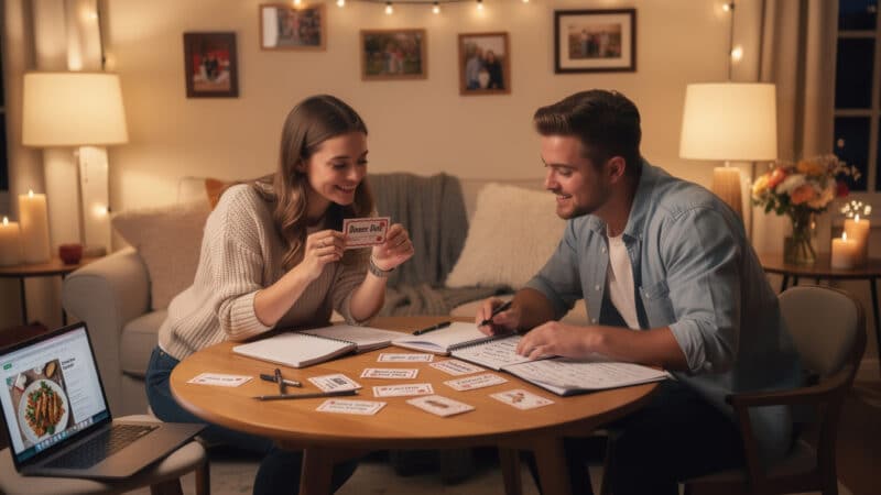 Amoureux : bons pour couple à imprimer pour organiser une surprise romantique
