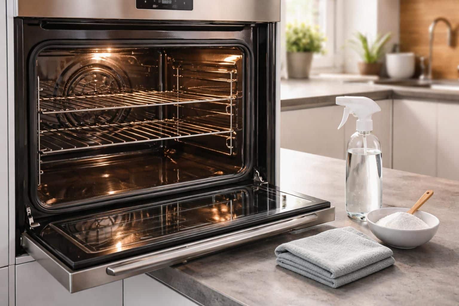 Acide citrique, pour un four : dégraisser et détartrer, bon usage