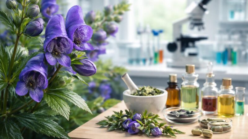 Aconit : comment cette plante a influencé la médecine moderne ?