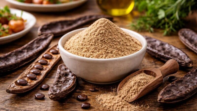 Farine de graine de caroube : un ingrédient surprenant pour enrichir vos plats