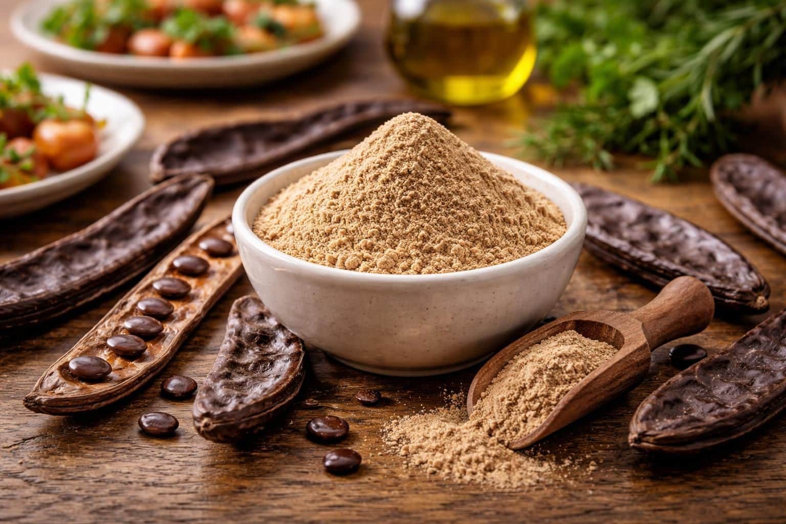 Farine de graine de caroube : un ingrédient surprenant pour enrichir vos plats
