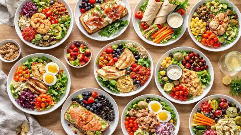 Idée de repas froid pour le midi : 10 combinaisons gagnantes pour tous les goûts