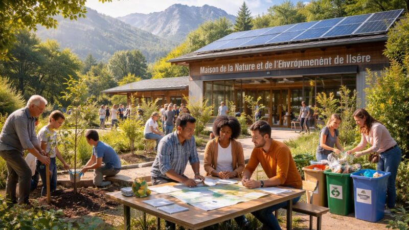 Les initiatives citoyennes à la maison de la nature et de l&rsquo;environnement de l&rsquo;isère