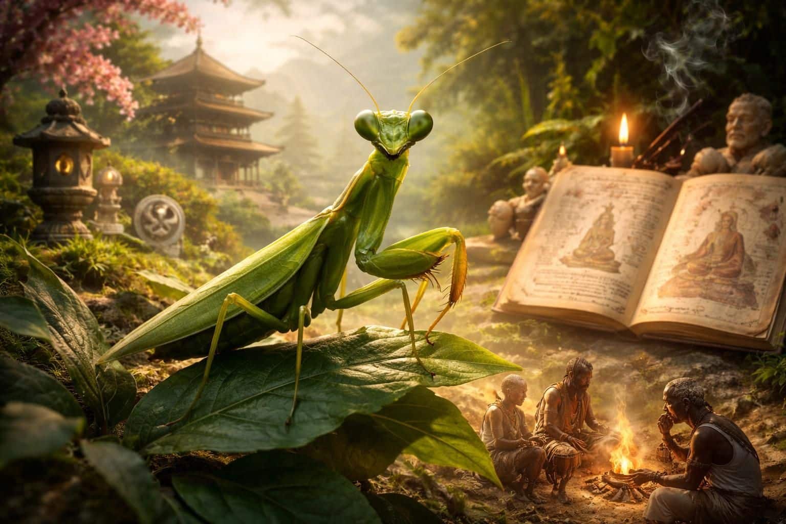 Les traditions et la signification de la mante religieuse dans diverses sociétés