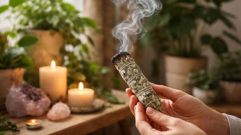 Pourquoi et comment brûler de la sauge pour purifier son espace