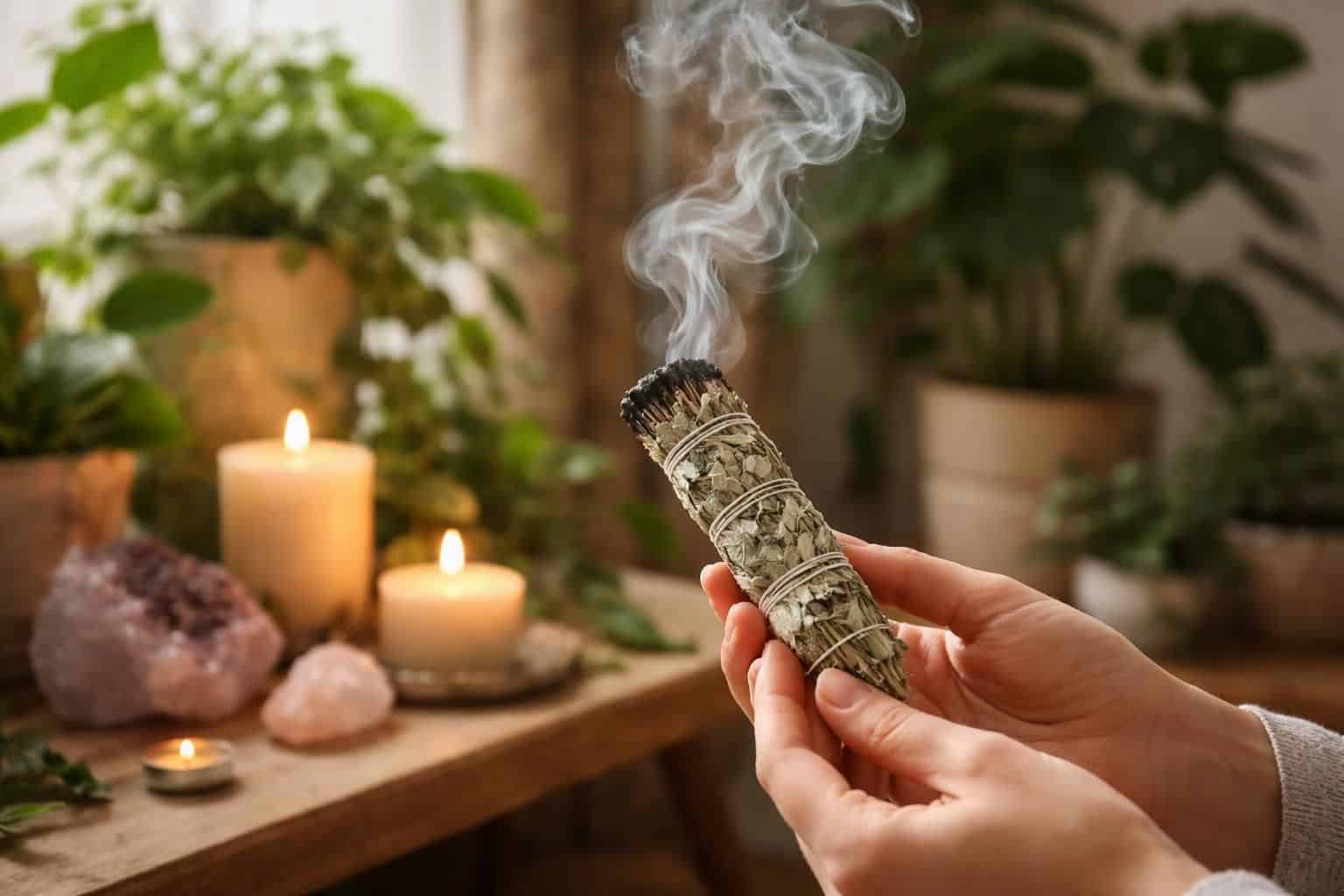 Pourquoi et comment brûler de la sauge pour purifier son espace