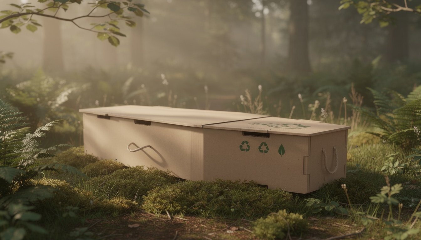 découvrez comment personnaliser un cercueil en carton pour offrir un hommage unique et respectueux à un être cher, alliant écologie et émotion.