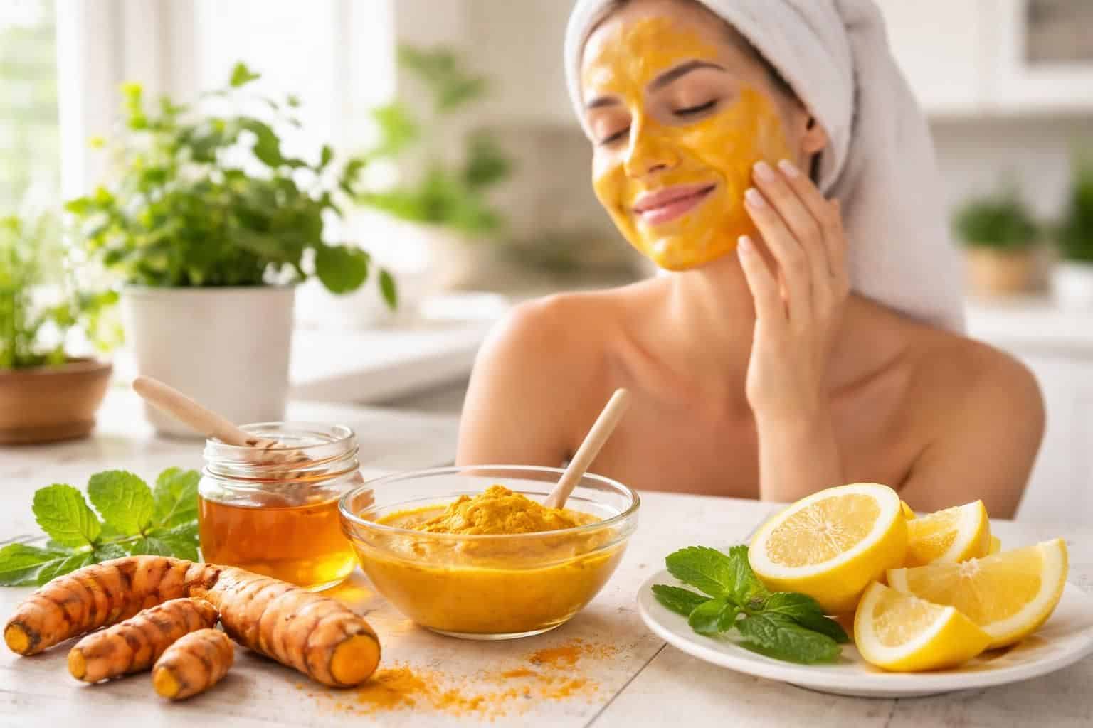 Comment utiliser le curcuma frais pour une peau éclatante