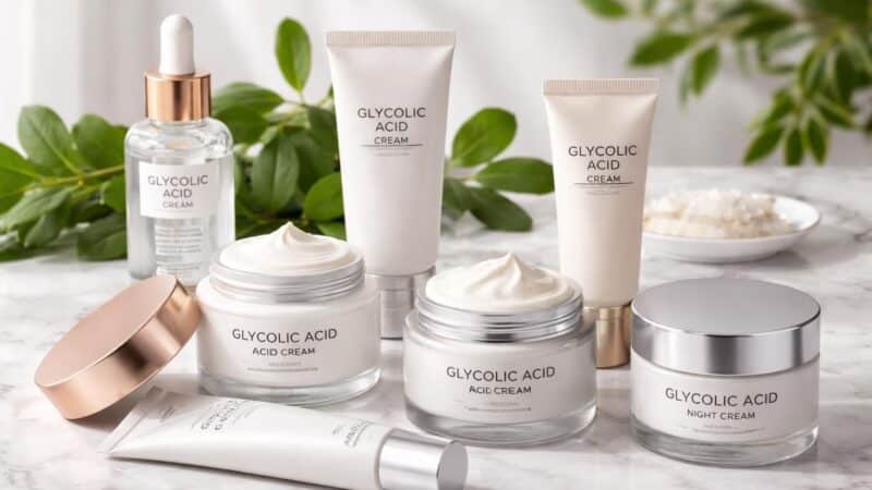La meilleure crème à l&rsquo;acide glycolique : guide pour choisir le bon produit