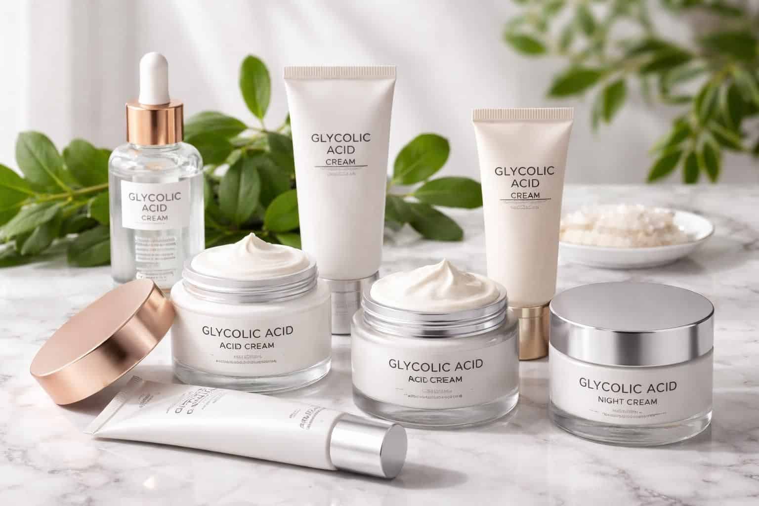 La meilleure crème à l&rsquo;acide glycolique : guide pour choisir le bon produit