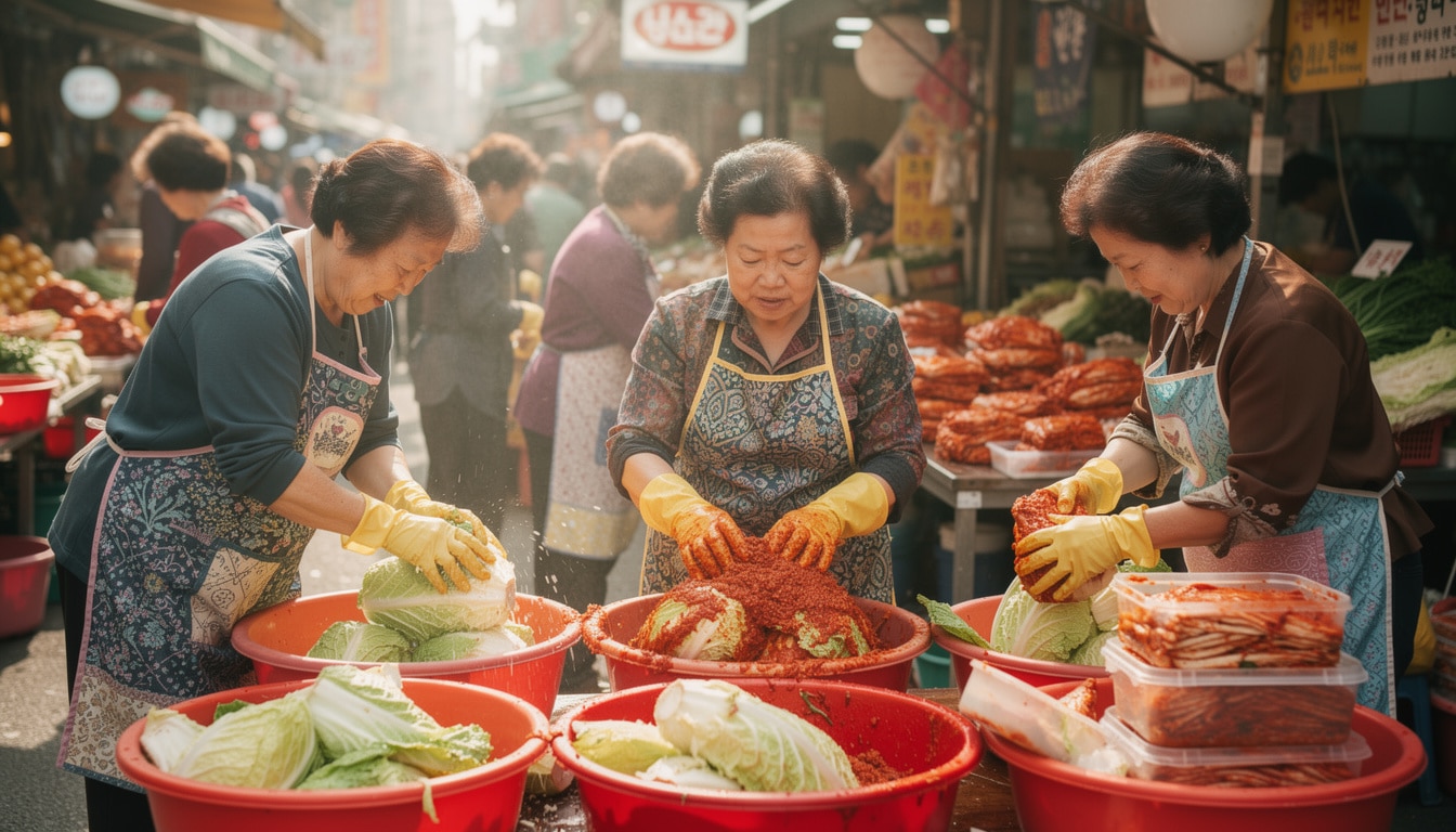 découvrez le rôle essentiel des ahjummas en corée du sud, ces gardiennes passionnées des traditions culinaires qui perpétuent les saveurs authentiques du pays.