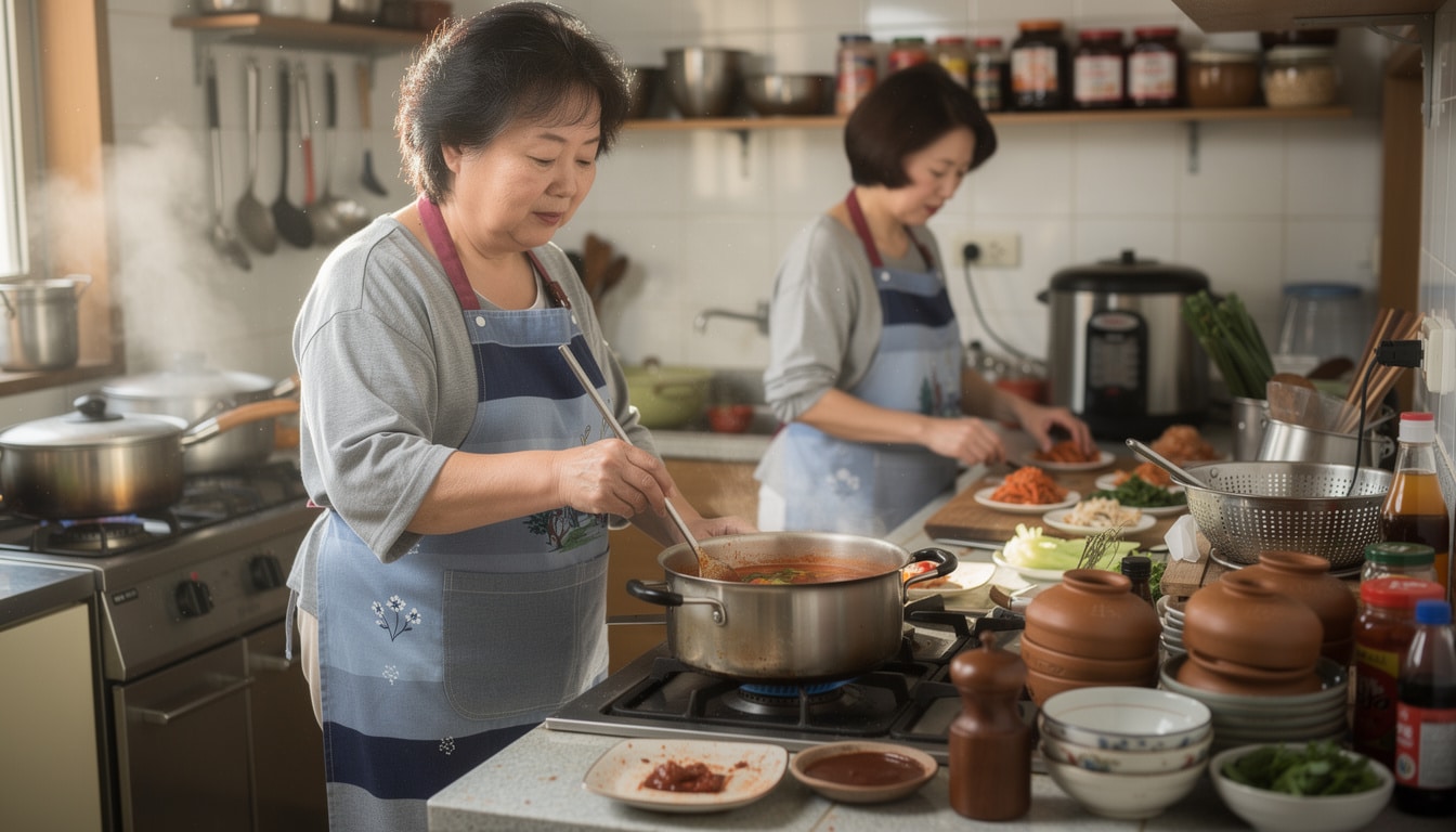 Les ahjummas en Corée du sud : gardiennes des traditions culinaires