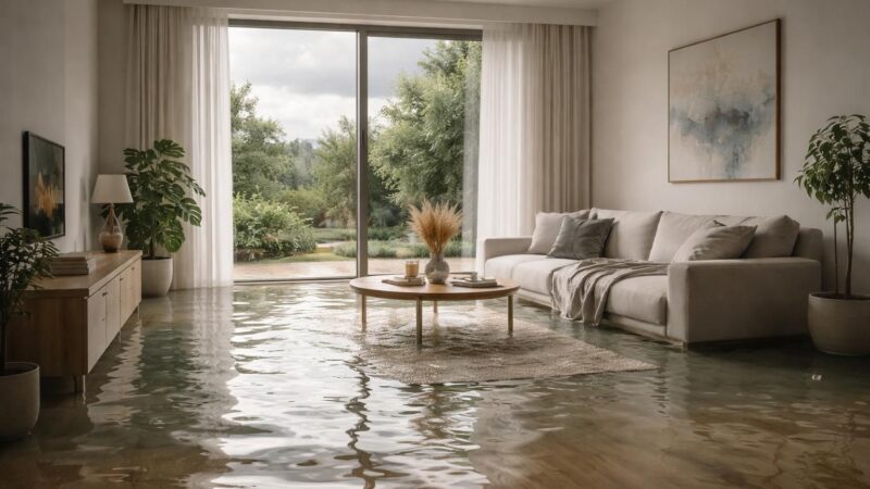 Rêver d&rsquo;inondation dans la maison : ce que cela dit sur votre vie actuelle