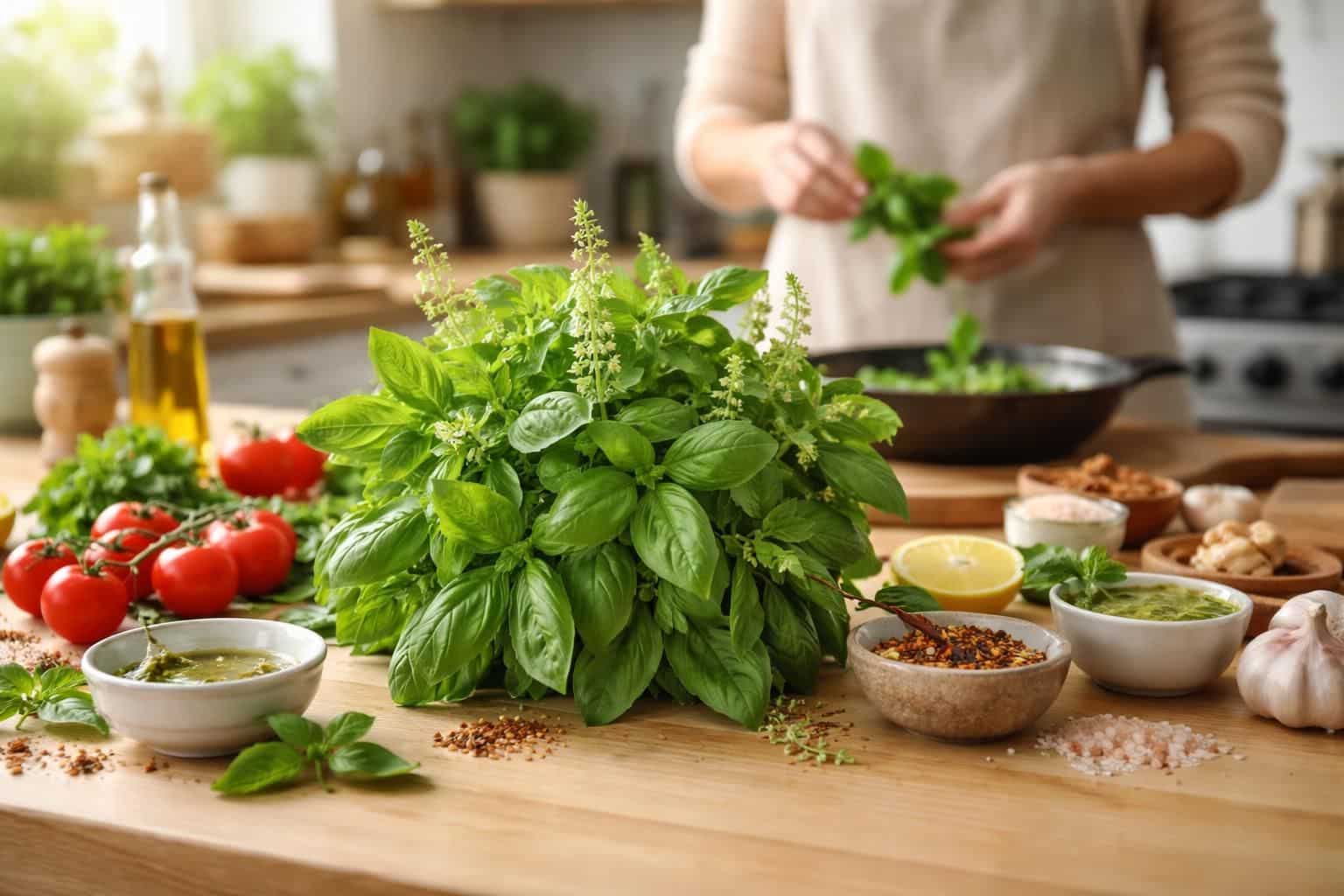 Utiliser holy basil ocimum sanctum dans votre cuisine : recettes et astuces