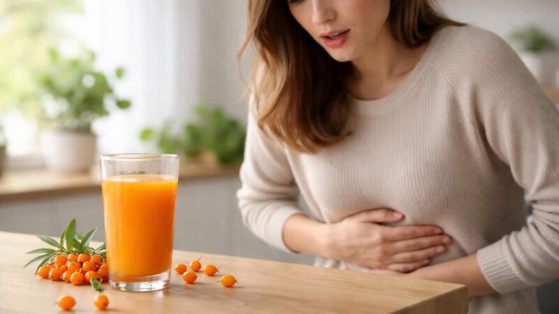 Comment le jus d&rsquo;argousier peut-il avoir des effets secondaires inattendus ?