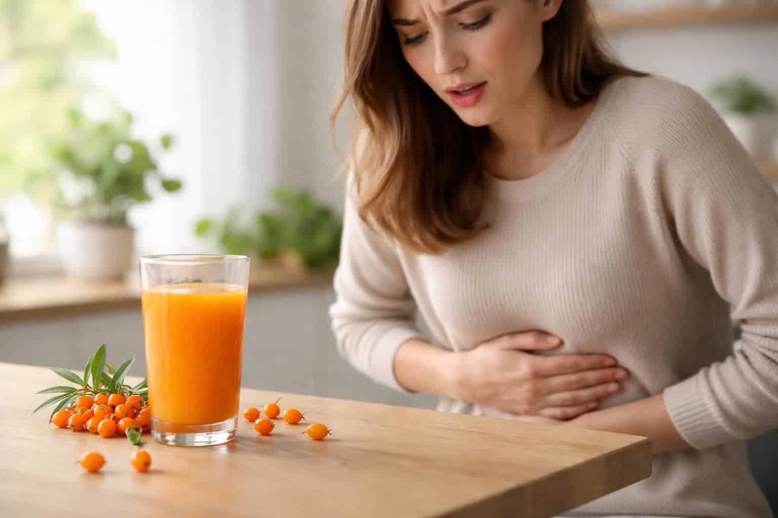 Comment le jus d&rsquo;argousier peut-il avoir des effets secondaires inattendus ?