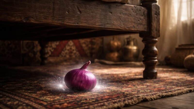 Comment l&rsquo;oignon sous le lit est devenu un symbole de protection dans certaines cultures ?