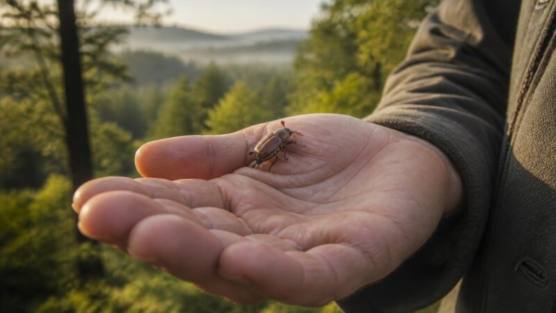 Comment un hanneton porte-bonheur peut changer votre perception de la nature