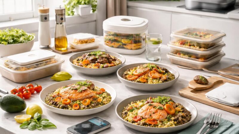 Les innovations des repas Seazon et concurrent pour une cuisine moderne
