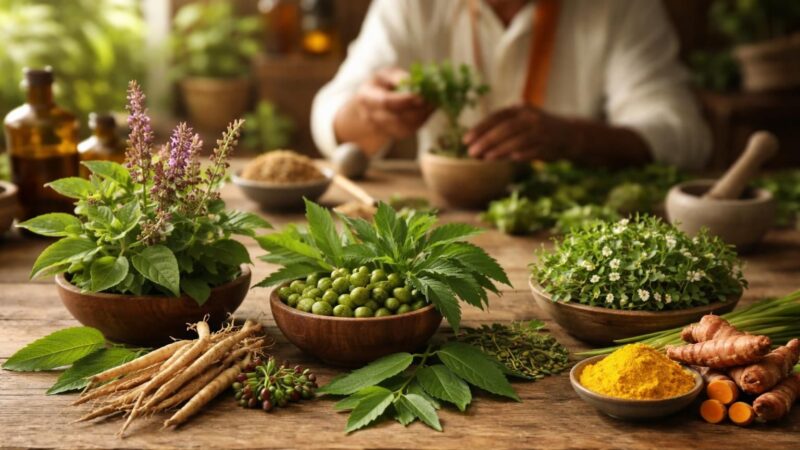 Les secrets des herboristes : 5 plantes ayurvédiques à connaître absolument