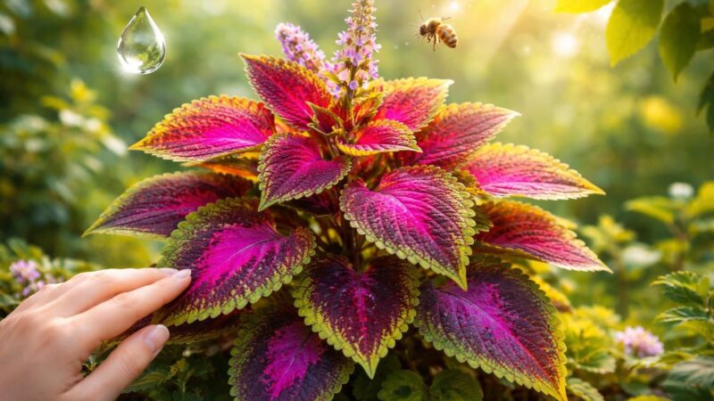 5 raisons d&rsquo;explorer les bienfaits du plant de coleus blumei