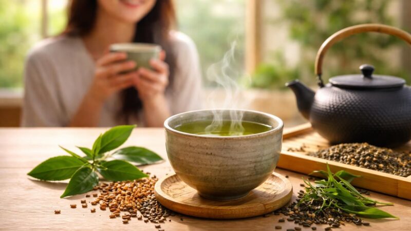 Adoptez les bienfaits du thé vert grillé japonais pour une meilleure digestion