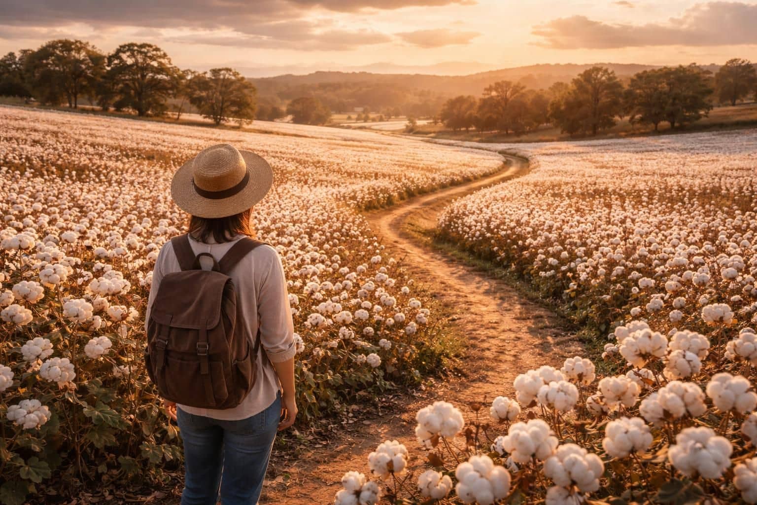 Comment visiter les champs de fleurs de coton : guide incontournable