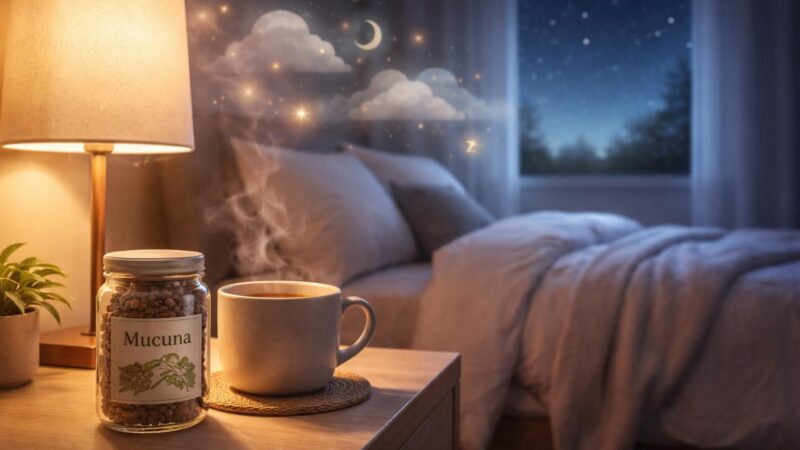Explications sur les bienfaits du mucuna le soir et son impact sur vos rêves