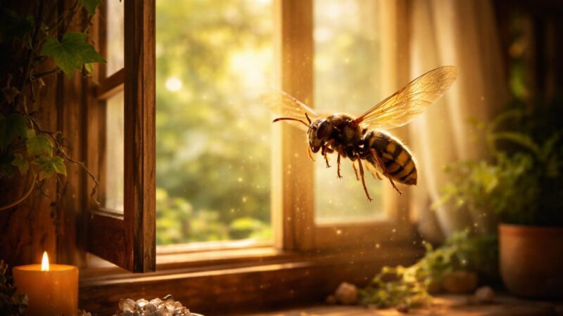 La signification du frelon qui rentre dans la maison et ses implications spirituelles