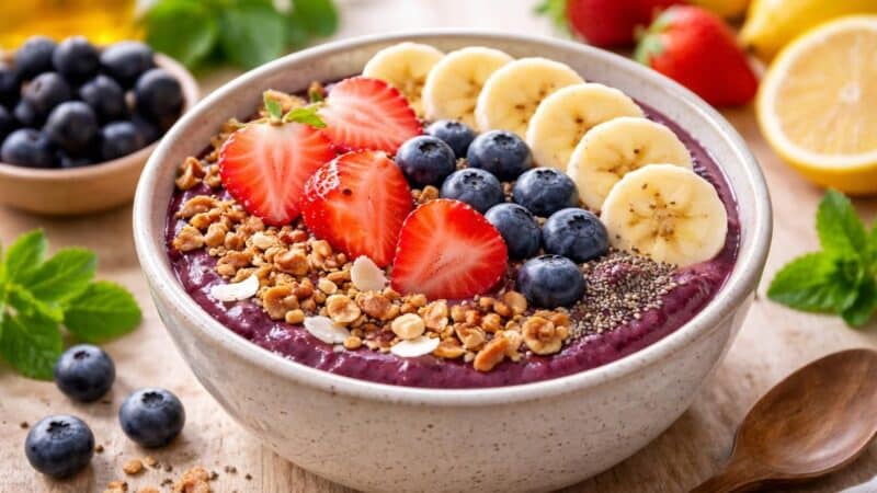 Les recettes délicieuses à base de super aliments acai pour booster votre santé