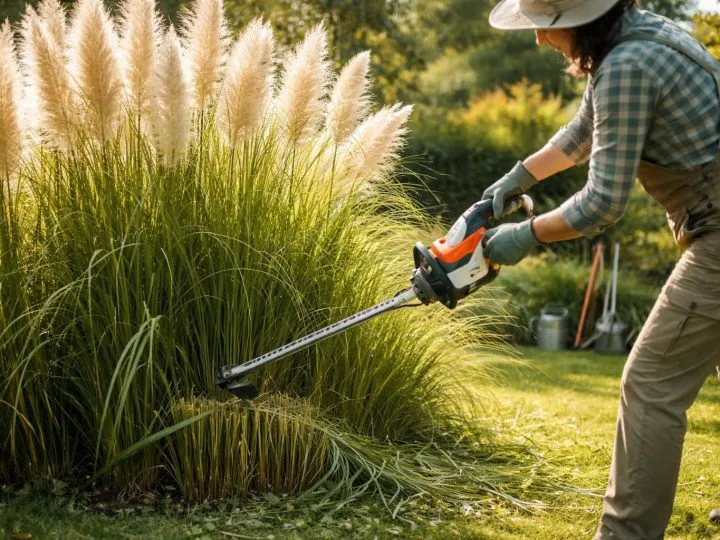 Bien tailler l&rsquo;herbe de la pampa : conseils pratiques et moments clés