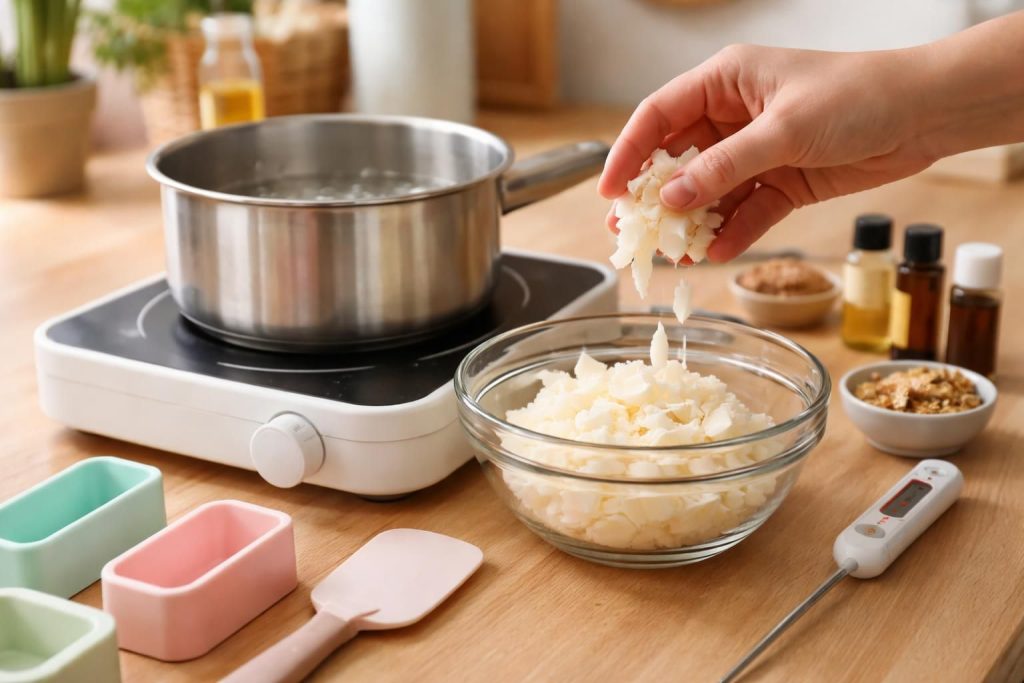 Comment faire fondre du savon : guide facile pour débuter